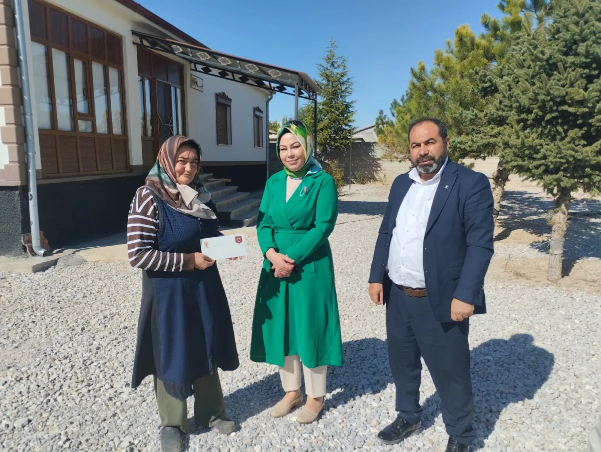 Ak parti Eskil İlçe teşkilatı şehit ve gazi ailelerini ziyaret etti 