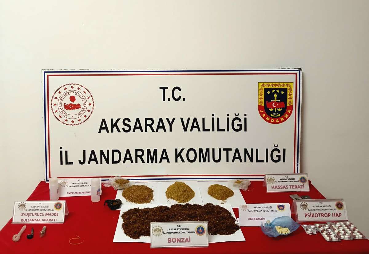 Aksaray’da Uyuşturucu Operasyonu