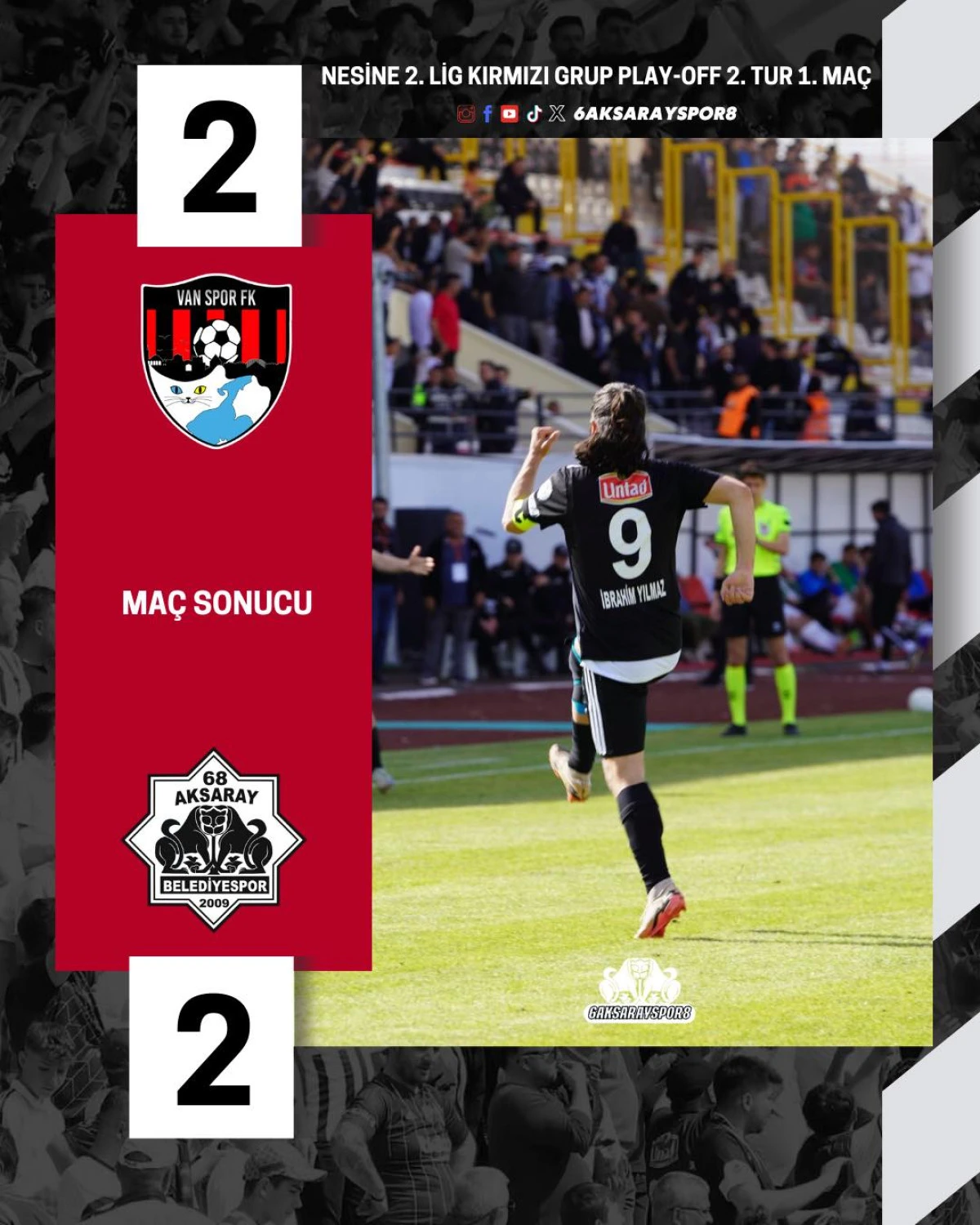 Aksarayspor’a şok ceza: Vanspor maçı seyircisiz!