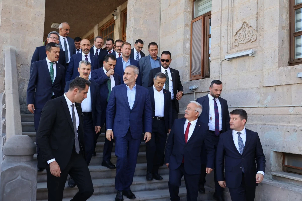 Bakan Fidan Aksaray’ı gezdi