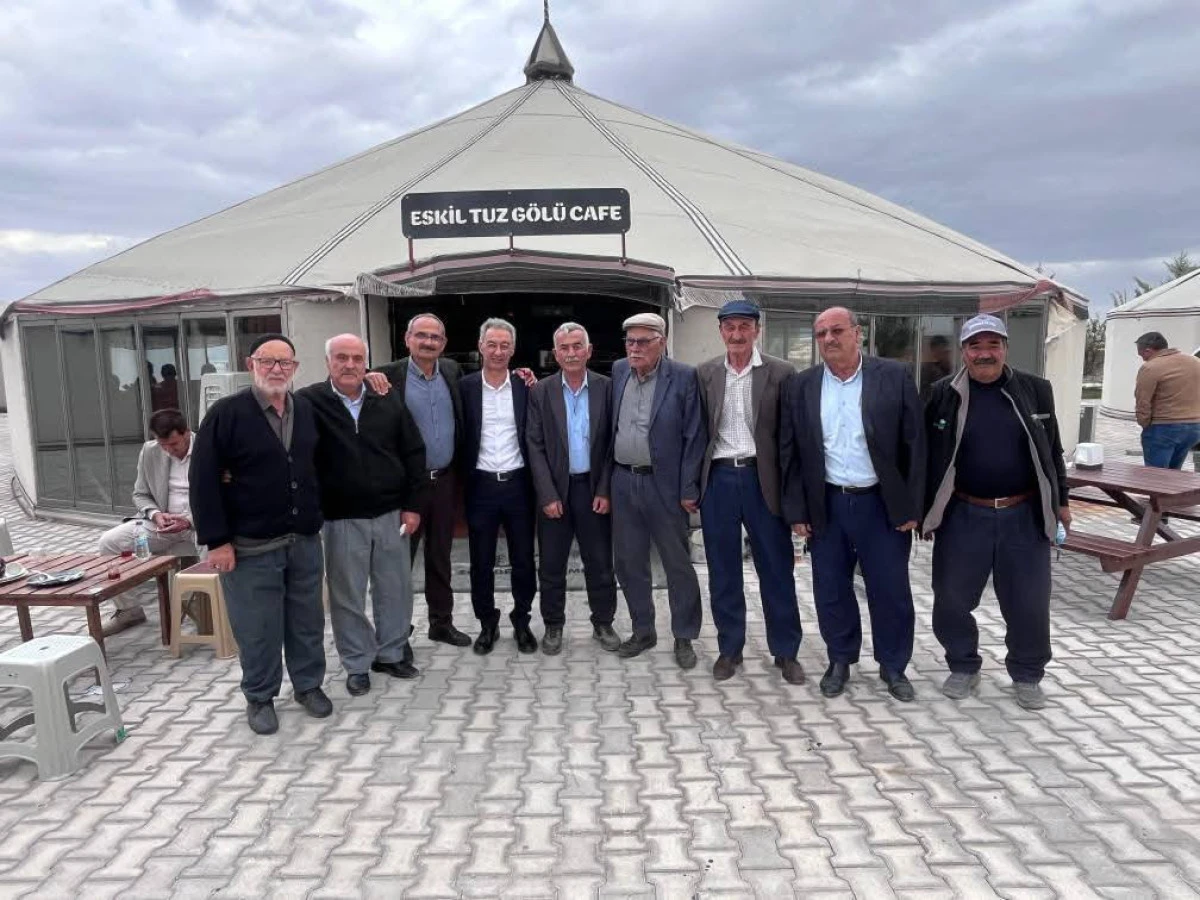 Başkan Zavlak Emeklilerle Tuz Gölü Oba Çadırlarında Buluştu