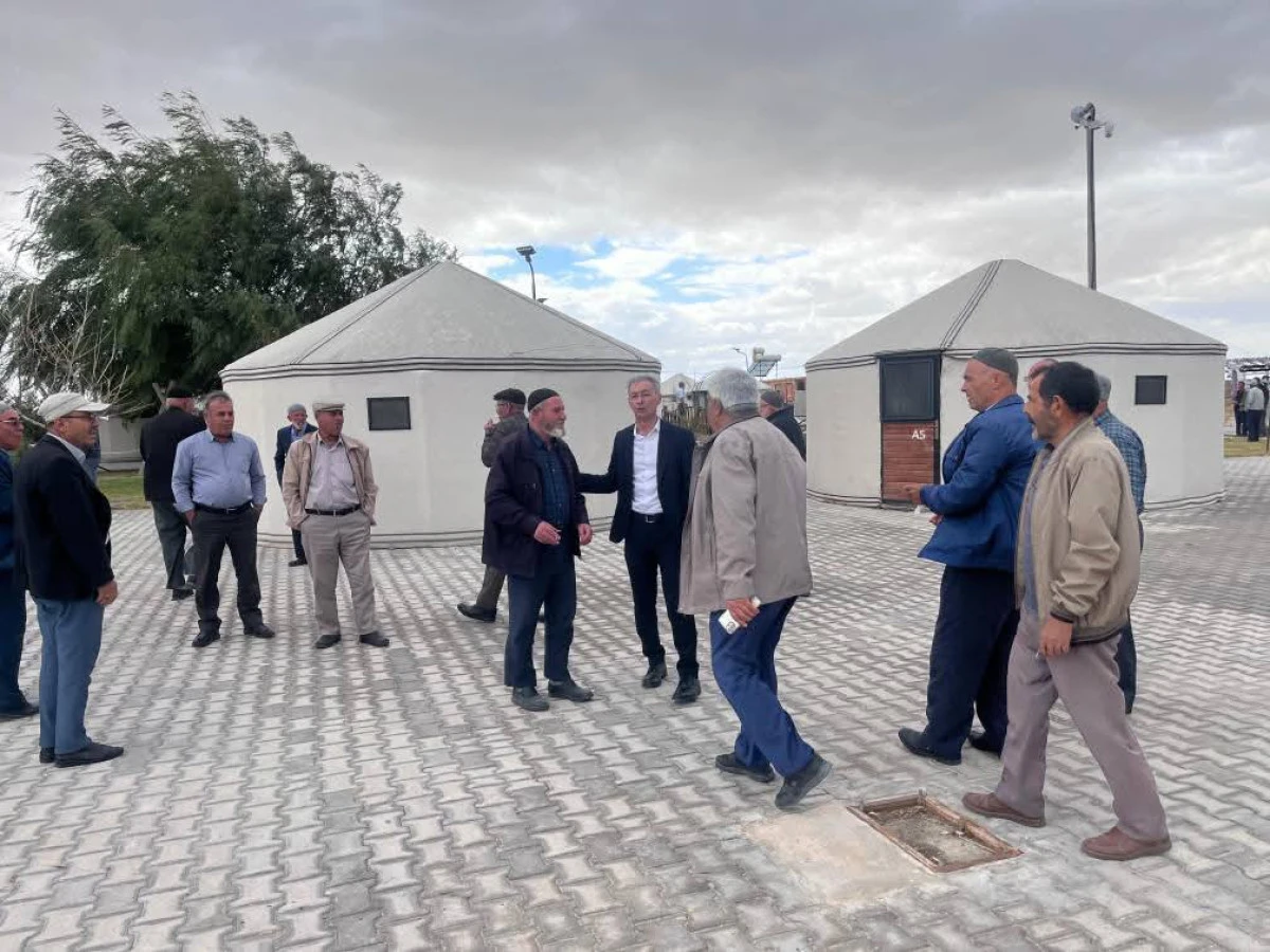 Başkan Zavlak Emeklilerle Tuz Gölü Oba Çadırlarında Buluştu