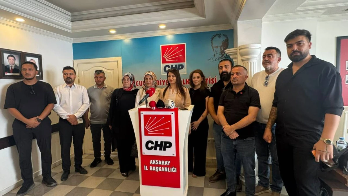 CHP Aksaray İl Başkanı Cansu B&uuml;lb&uuml;l g&ouml;revine başladı