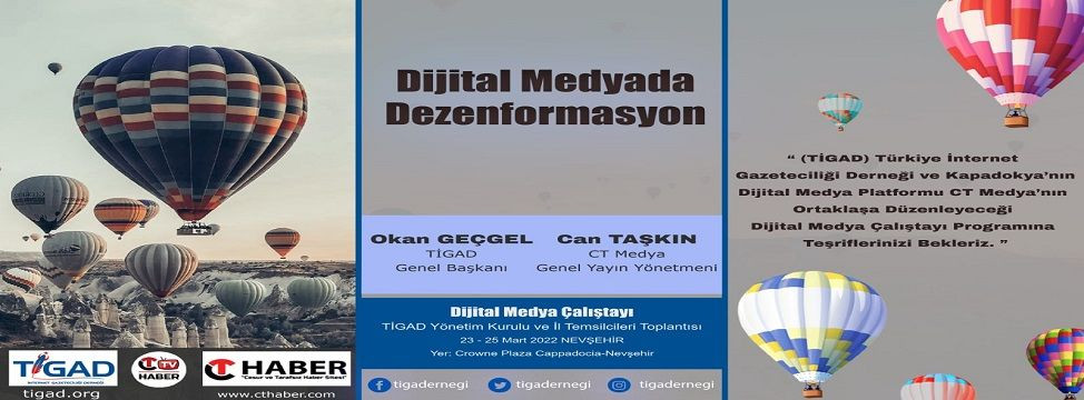 Digital Medya Çalıştayı Nevşehir'de Düzenlenecek