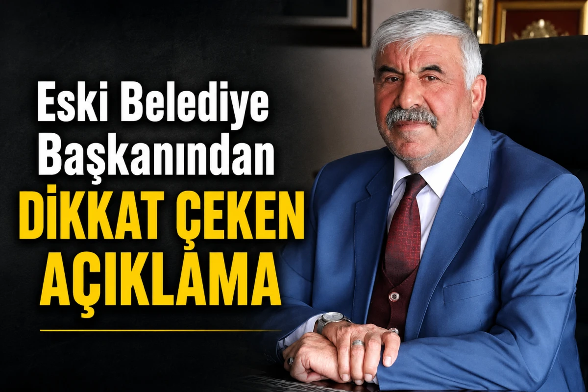 Eski Başkanından  Dikkat &Ccedil;eken A&ccedil;ıklama