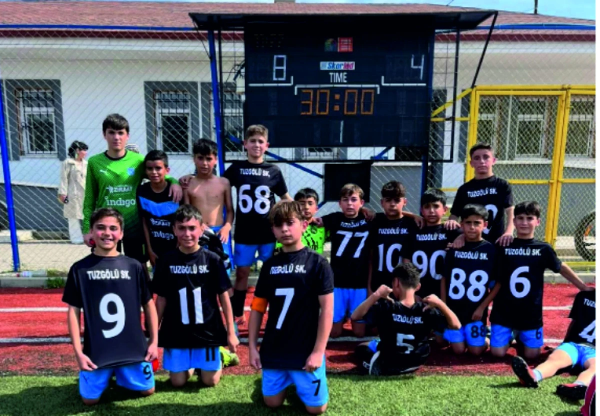 Eskil Belediyesi Futbol Okulu 8 Golle Başladı