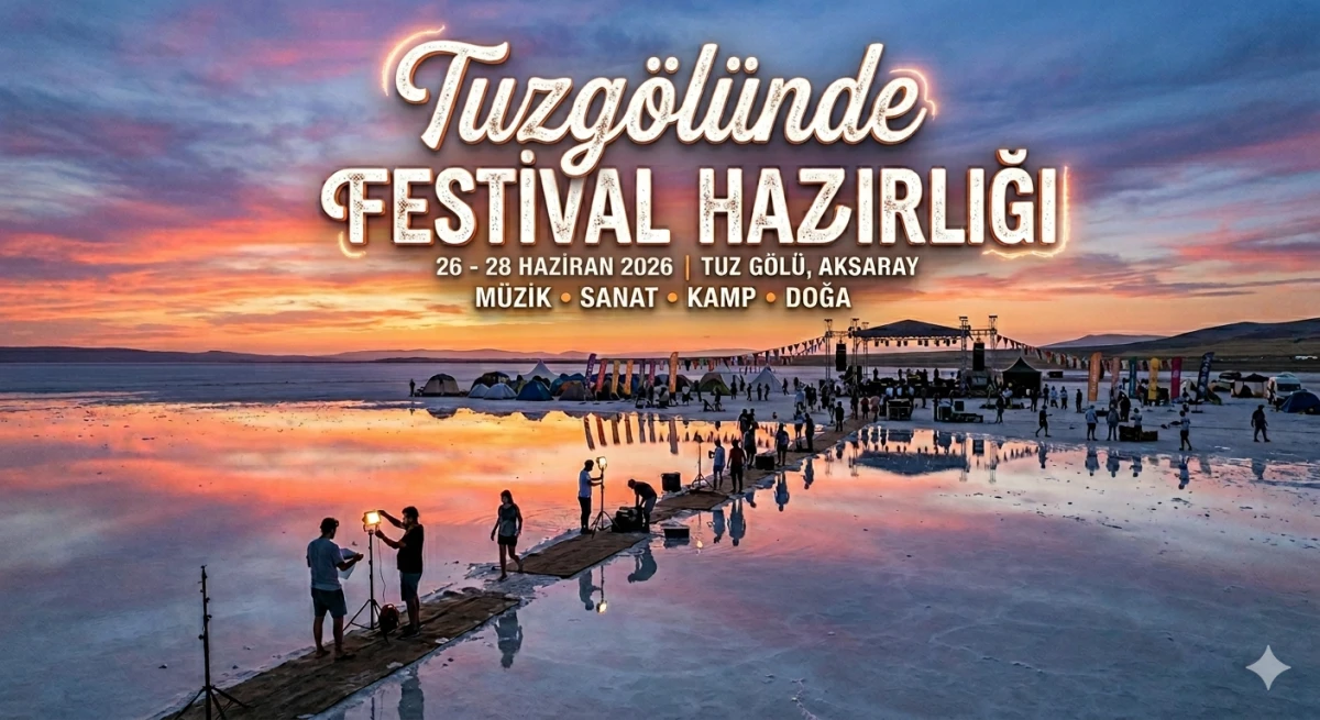 Eskil Belediyesi Tuz G&ouml;l&uuml; Turizm Festivali İ&ccedil;in Kolları Sıvadı
