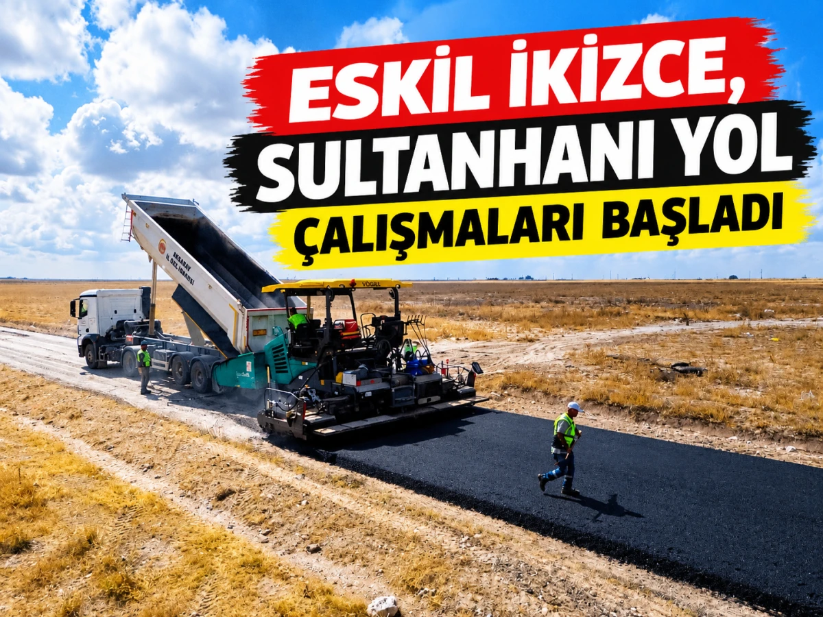 Eskil-Şabanlı Yaylası Yolunda BSK Asfalt &Ccedil;alışması Başladı