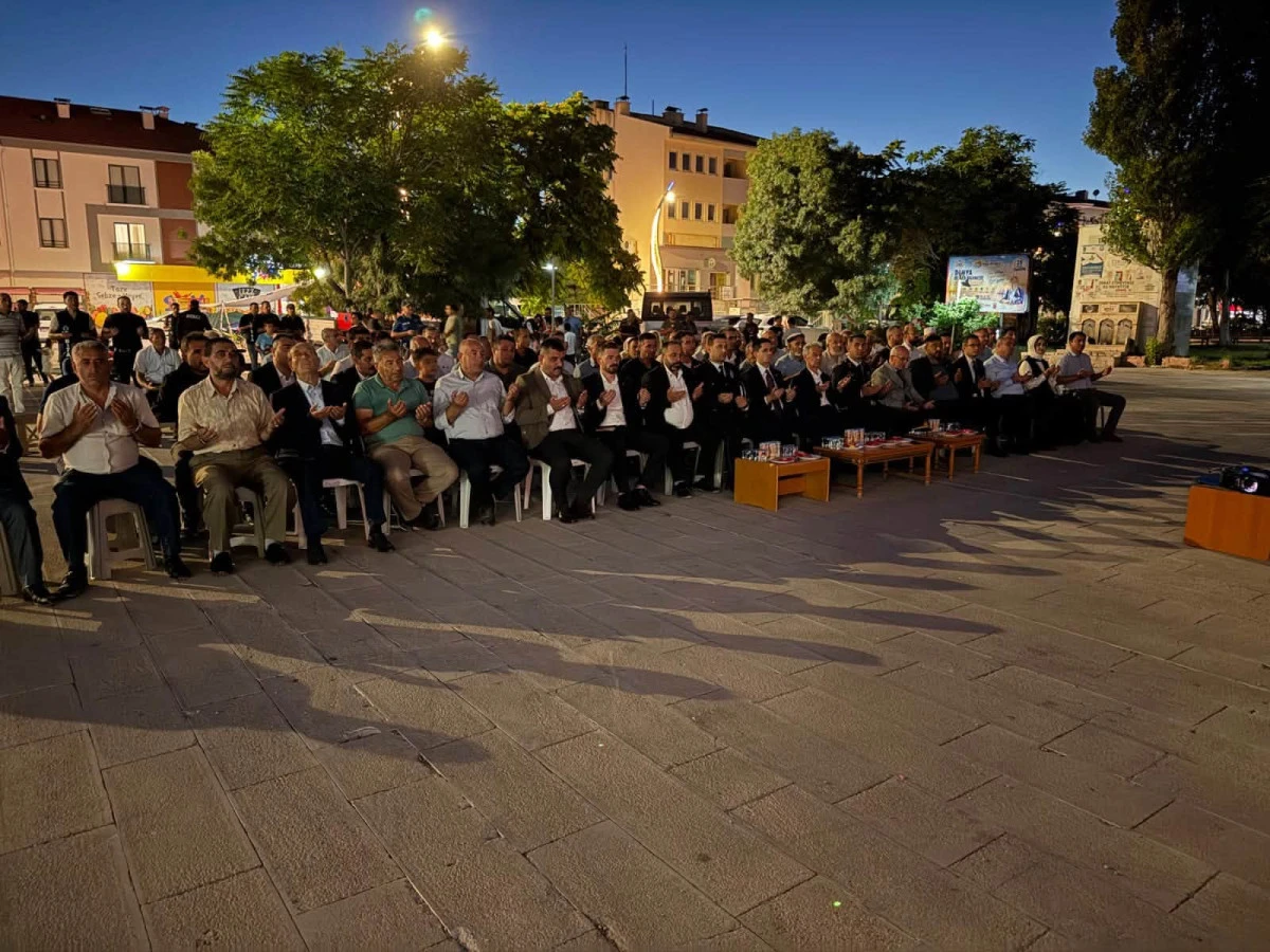 Eskil'de 15 Temmuz Anma G&uuml;n&uuml; Kutlandı