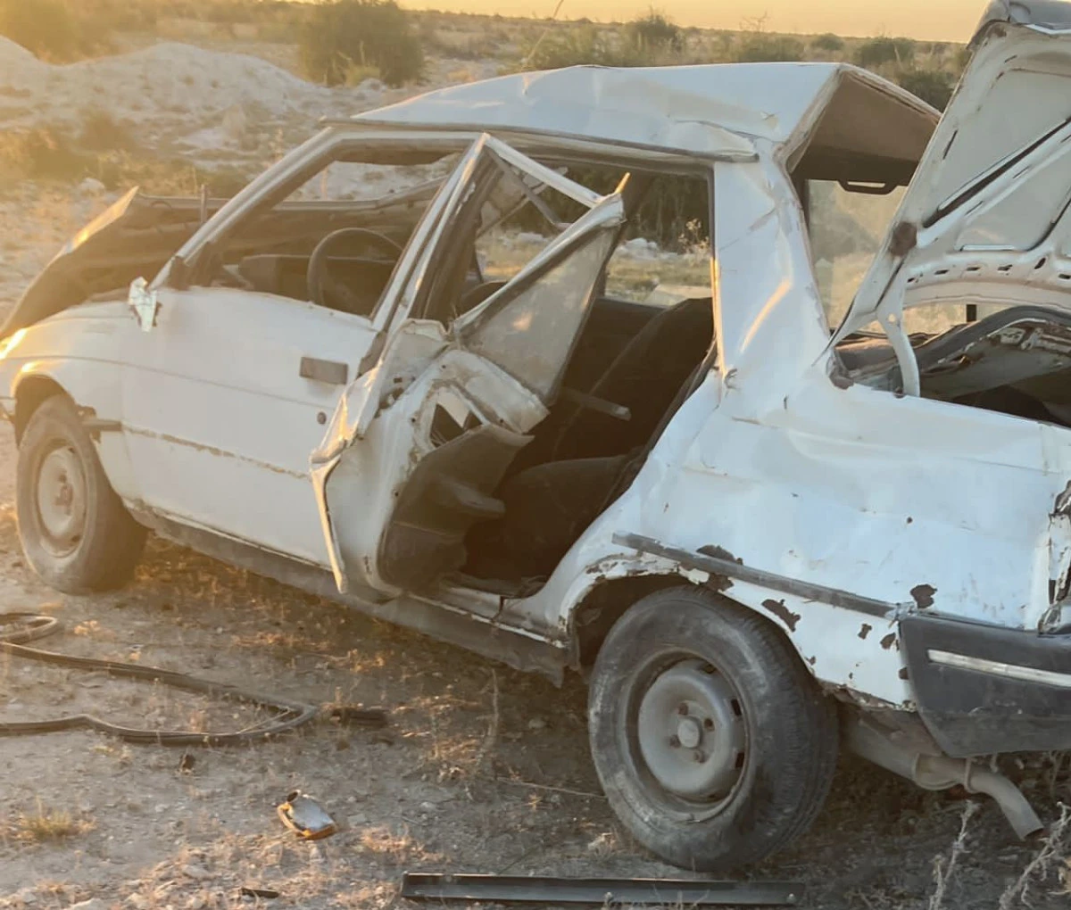 Eskil'de kaza. 1 Yaralı