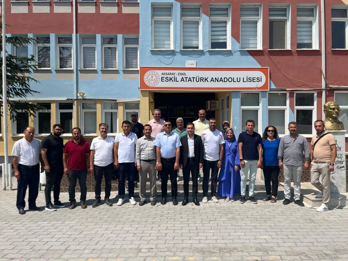 İlçe kaymakamına veda