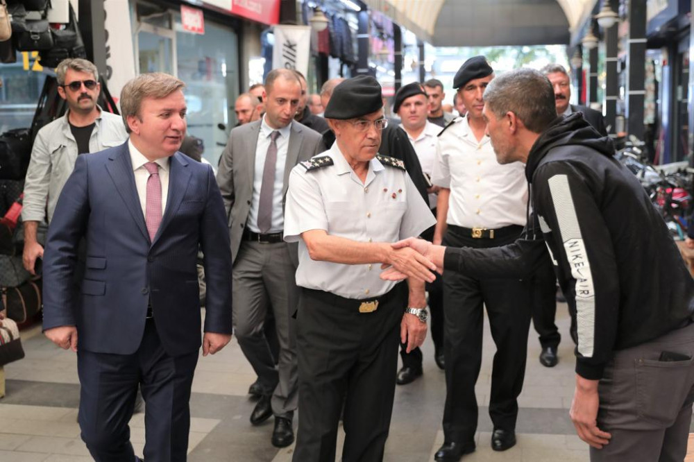 Jandarma Genel Komutanı Orgeneral Arif Çetin Aksaray’da 