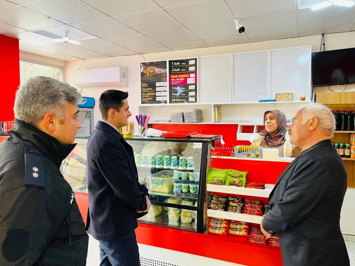 Kaymakam Soydaş&rsquo;tan Esnaf Ziyareti