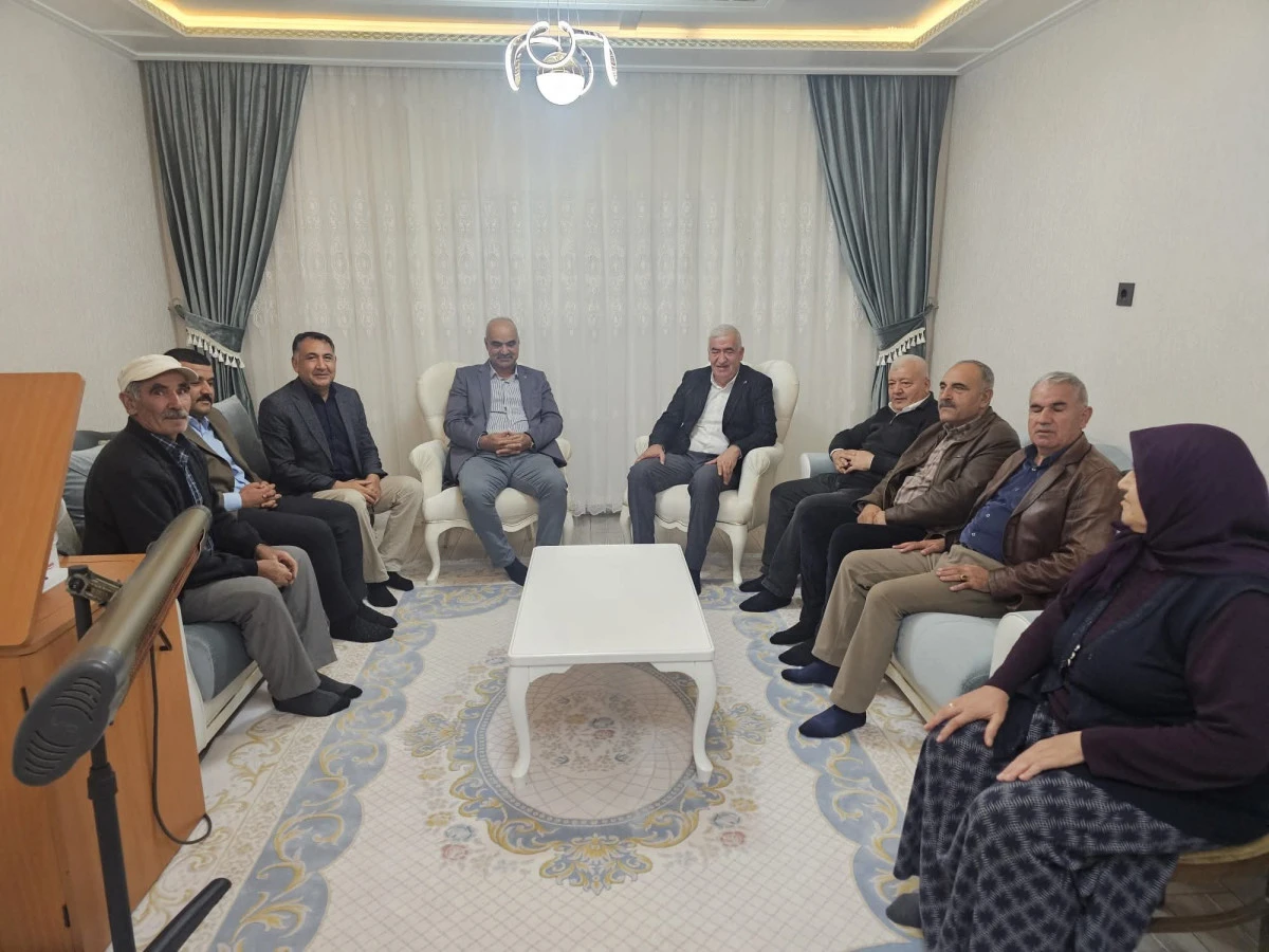 Milletvekili Kaşlı, Uz ailesini ziyaret etti