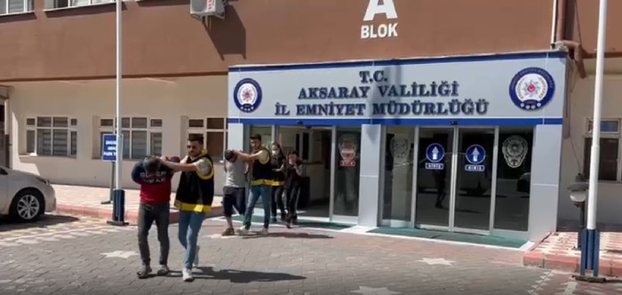 Aksaray'da 7 Kişi Tutuklandı